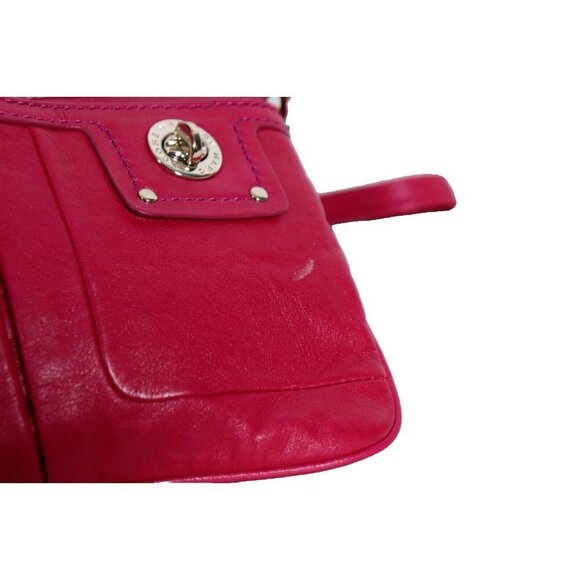 Marc By Marc Jacobs Women's Pink Percy Crossbody Totally Turnlock Leather Bag - Picture 4 of 8